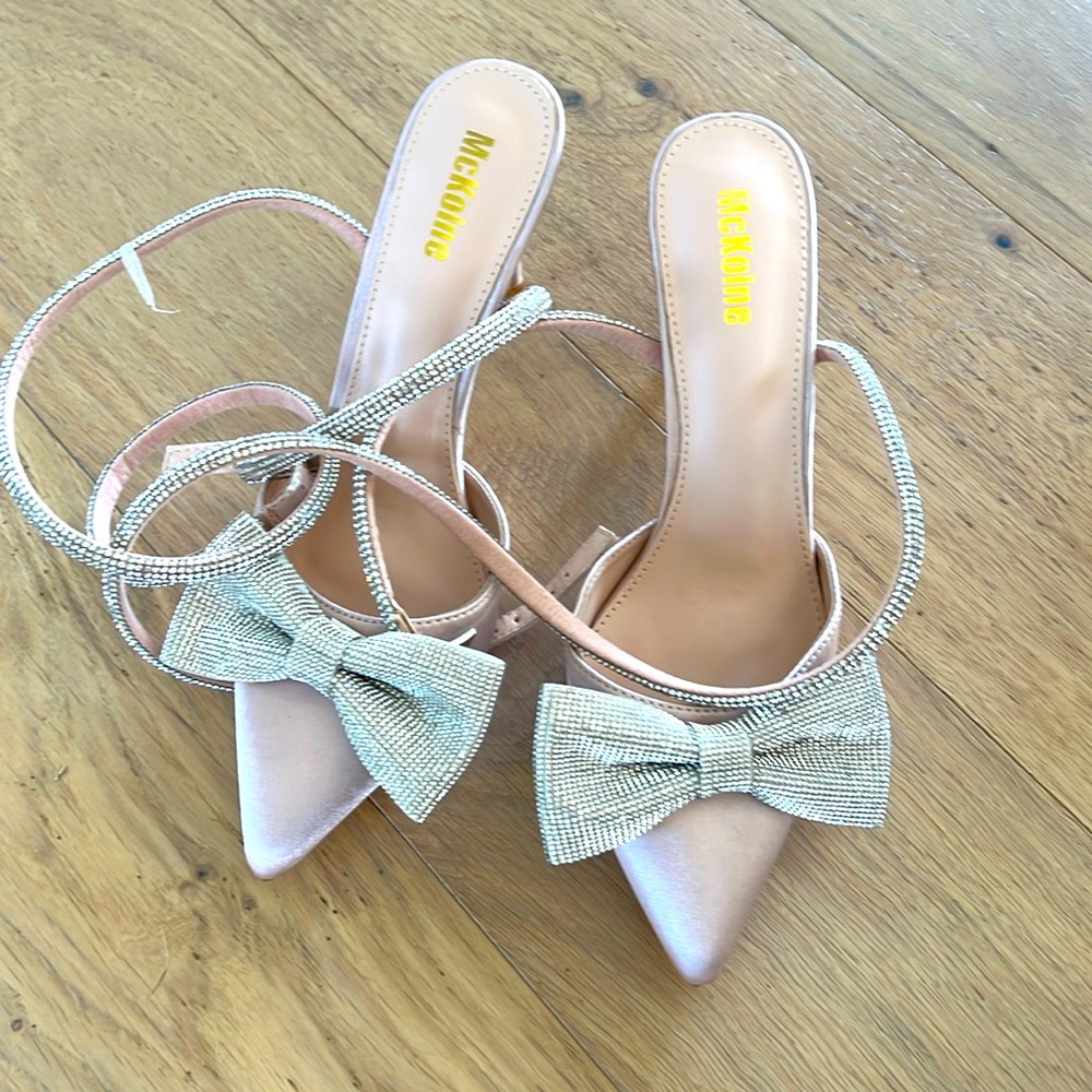 Pink shoes